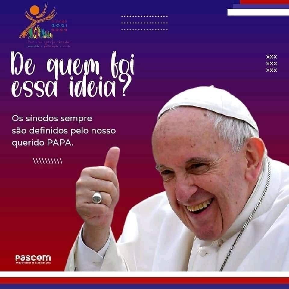 psauderio's tweet photo. Explicação sobre o sínodo.

Através desta imagem (card) você encontra a resposta para a pergunta: De quem foi essa ideia?

Leia, reflita e compartilhe em comunidade.

Saúde e Paz 🙏

#Igreja #Sínodo #PapaFrancisco #Participação #PastoralDaSaúde #ArqRio https://t.co/FQeysqh0LG
