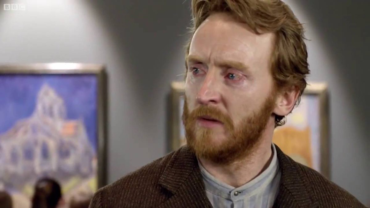 BORNURFAVE's tweet photo. ya know the dr who ep where the doctor and amy take van gogh to his own art gallery? that shit makes me cry https://t.co/2p8IJeIH7T