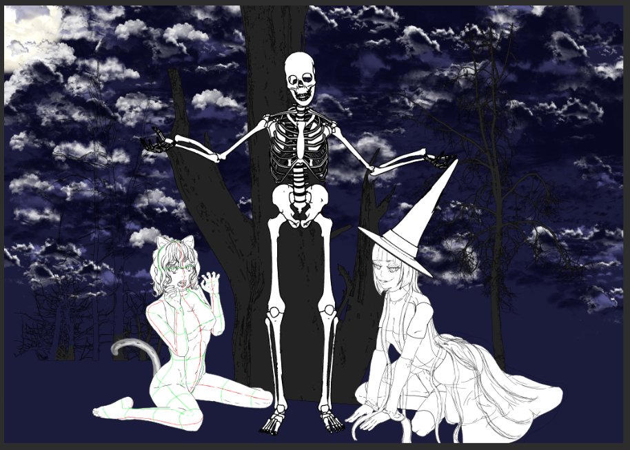 Xslhp16x's tweet photo. So I had an art piece done for Today but I'm in no way shape or form going to be able to finish it tonight so...
SURPRISE!
HAPPY HALLOWEEN,
I'll finish it this week! D:
#arwork #notcomplete #incomplete #digitalart #DigitalArtist #Digital #CatPeople #witchtober #halloween2021 https://t.co/LrqoGenybj