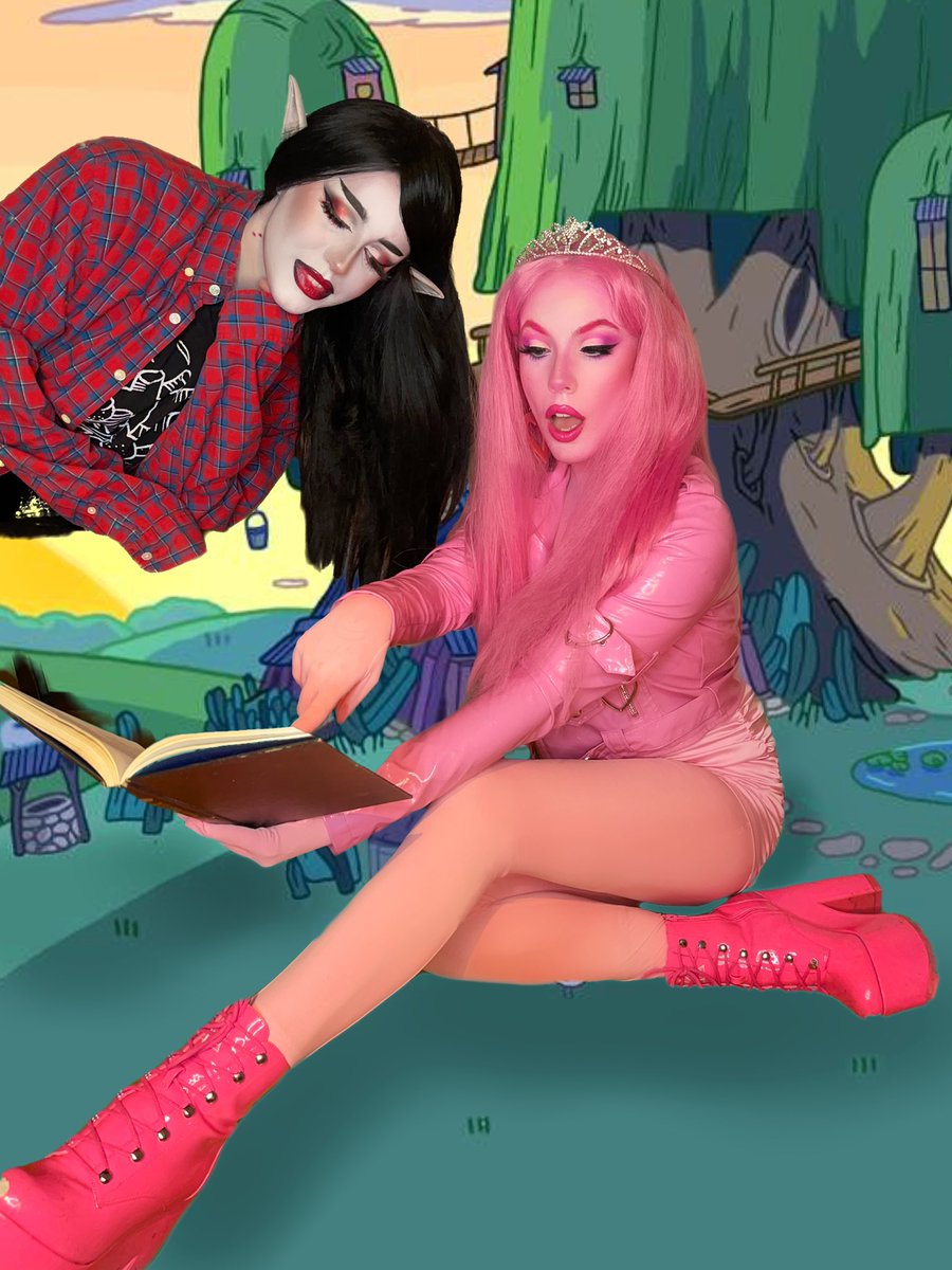 princess bubblegum &amp; marceline 💗🖤