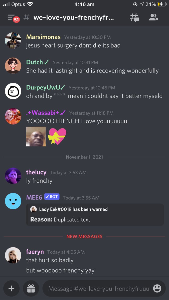FrenchyFruuu's tweet photo. i love my followers omg๐ญโค๏ธ #heartsurgeryrecovery https://t.co/YMXO2R2zpF