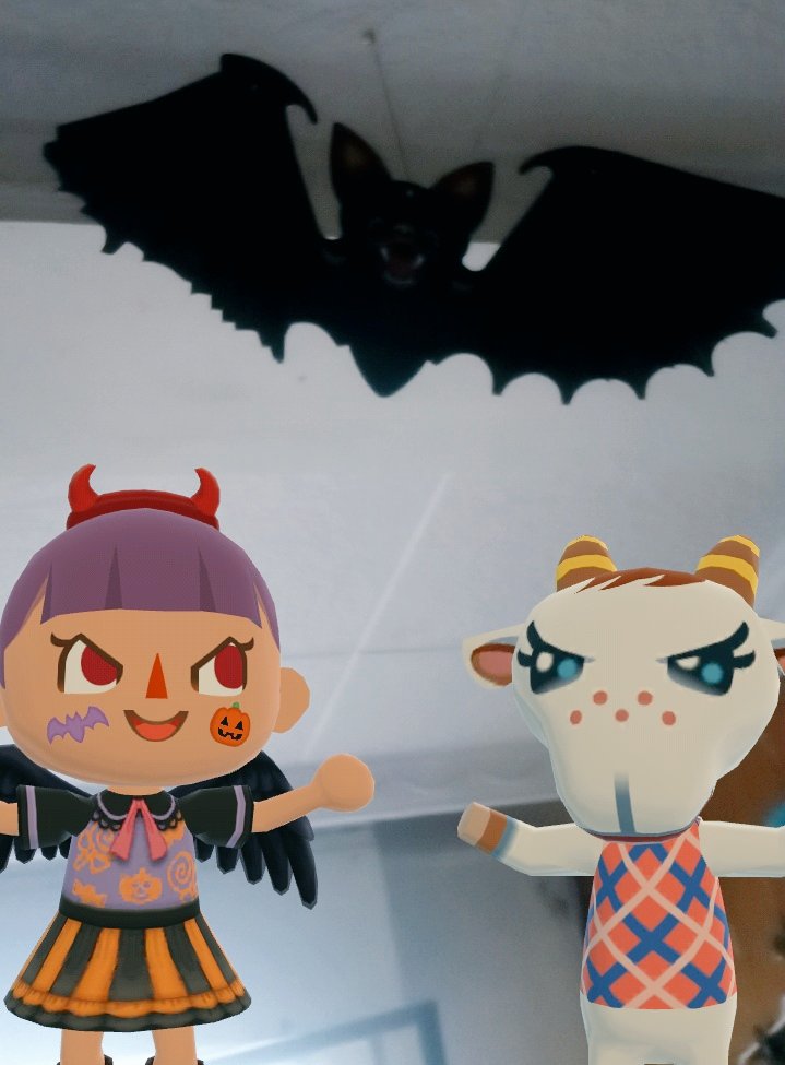 Pocket_Vero's tweet photo. Y no podía faltar la bruja y el murciélago. #ACPCHalloweenDecor #ACPCSnapshots #acpc #halloween2021 #Halloween #HappyHalloween @Pocket_Camp https://t.co/DNM0QR36Gw