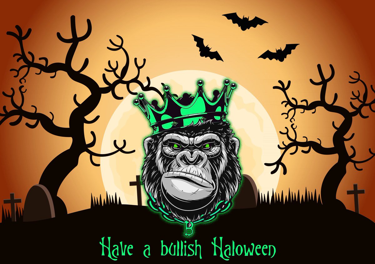 BullishApesSwap's tweet photo. Have a BULLISH Halloween, Everyone 👻
#BullishApes #Halloween #halloween2021 https://t.co/BlisdQNkDR