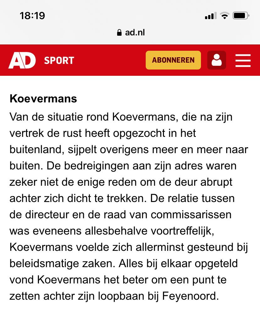 RvM1908's tweet photo. Een persconferentie beleggen terwijl ze zelf de oorzaak zijn voor het vertrek van Koevermans. Welkom in de slangenkuil van Feyenoord; de club die enkel en alleen nog kan worden gered een hele, hele grote schoonmaak in ALLE bestuurslagen van de club! #reddeclub #hypocrieten https://t.co/g2tzzl8otq