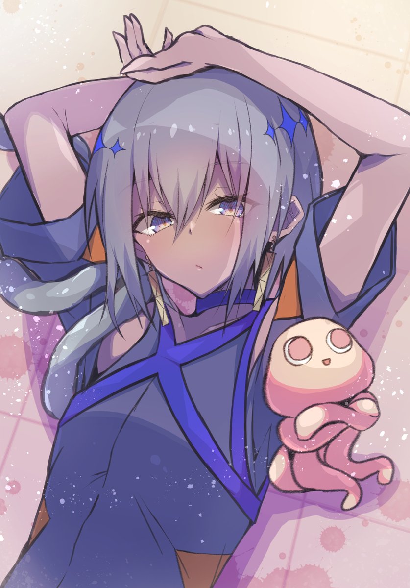 「#烏星人型になるってよ #絵bosi 」|もすい。のイラスト