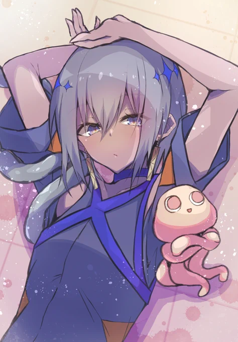 #烏星人型になるってよ #絵bosi 