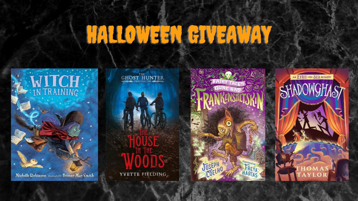 Petersbooks's tweet image. Halloween giveaway!👻 

We're giving away two sets of Halloween themed books to two primary schools.

To enter make sure you are following us and retweet this post.

Giveaway closes at 12pm on Monday 1st November. Good luck!