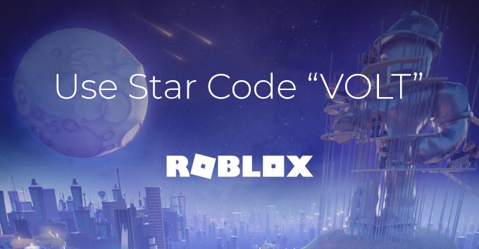USE STAR CODE: VOLT* HOW TO USE ROBLOX STAR CODES! 2020! (Roblox