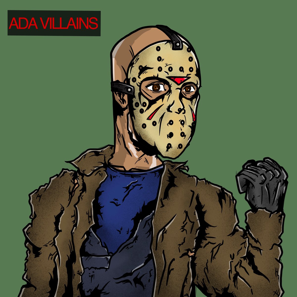 ADAVillains's tweet image. 🎃🕸ADA Villains Halloween Special Day 3🕸🎃
Jason as an ADA Villain🗡😈 Join our discord: discord.gg/wNZUcxYa7P Don't miss the 🎁ADA #giveaway 🎁 tomorrow!
#CardanoCommunity #CNFTCommunity #Cardano #fanart #CNFT #ADA #NFT #nftart