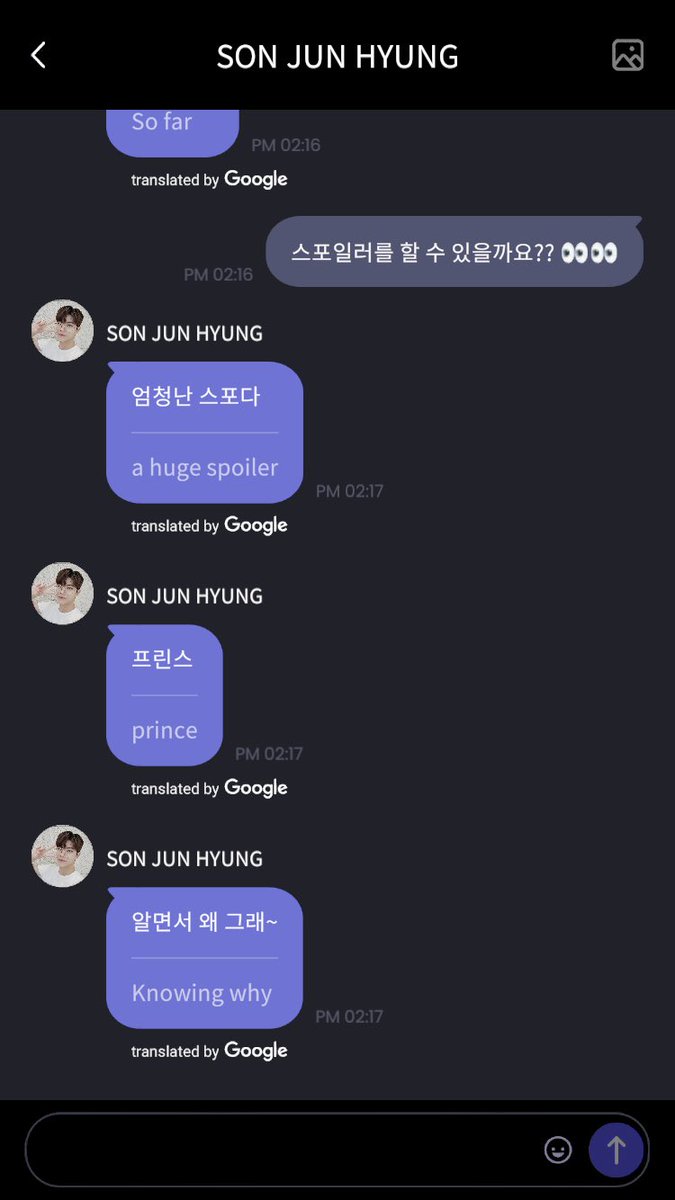 wonpday's tweet photo. junhyung giving us spoilers jdjd https://t.co/tv45lN73IF