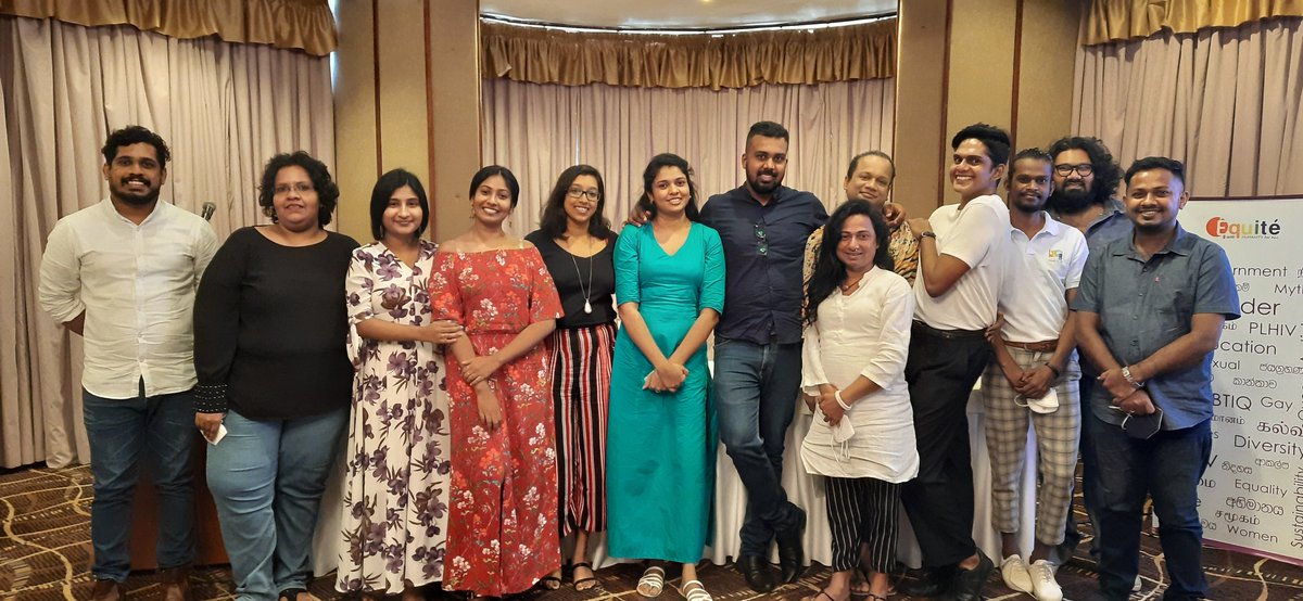 EquiteSriLanka's tweet photo. Special Day for Equite Sri Lanka!

Equite Sri Lanka formed an Advisory committee  today. These dynamic and motivated team will support us to make decisions, provide knowledge and  critical advises on the advocacy, communication and administrative matters on the LGBTIQ rights. https://t.co/YFwx9SprBA