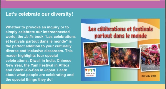 Celebrate our interconnected world with Je lis! #langchat #frimm