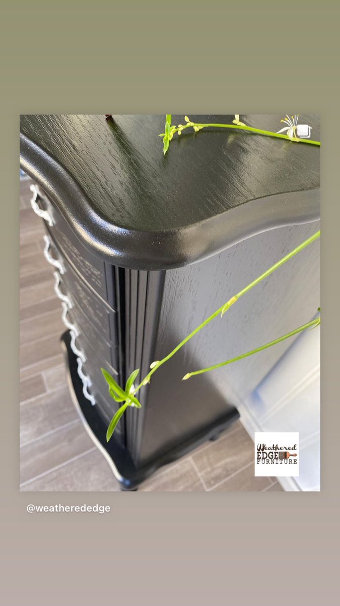 KalaMerrell's tweet image. Refinished this cute jewelry armoire in #generalfinishes Lamp Black Milk Paint.  #weatherededge #weatherededgefurniture #furniturerestoration #fishersindiana   Weathered Edge Furniture, LLC.
