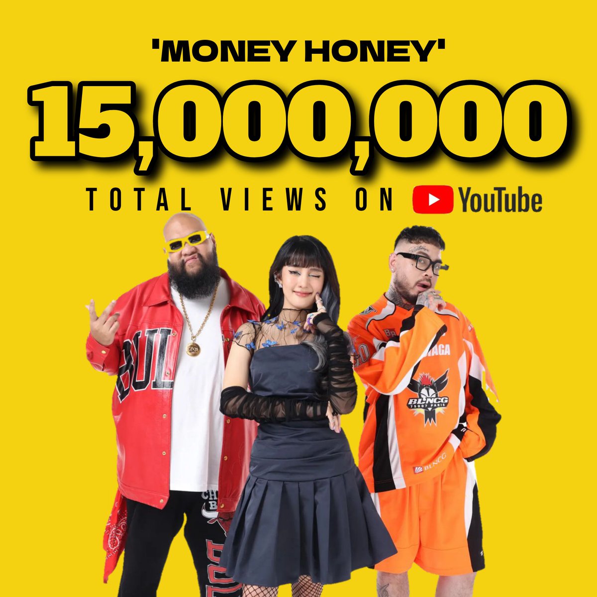 'Money Honey' has surpassed 15,000,000 (15M) views and 298K likes in YouTube! 🔗:youtube.com/watch?v=Lx4ka2… #MINNIE #민니 #GIDLE @G_I_DLE #여자아이들 //YUNI