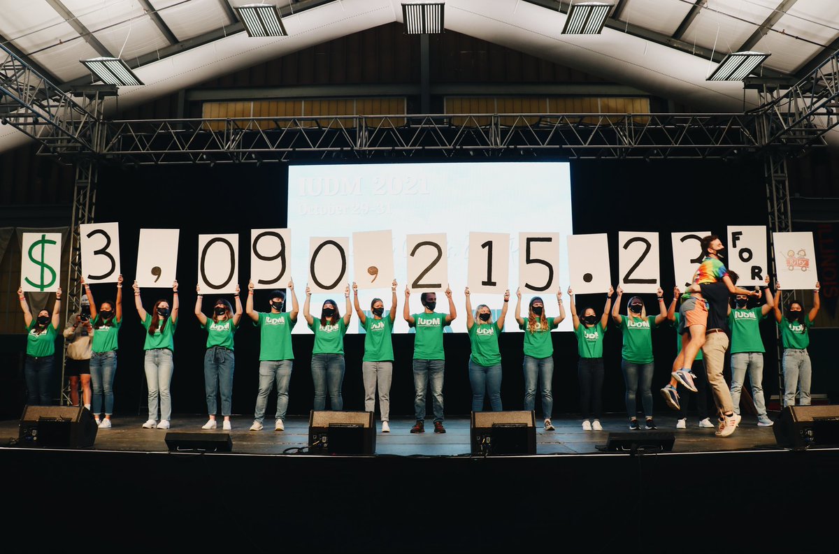 IUDM's tweet image. Against Odds, We Rise. $3,090,215.23 For Riley. IUDM 2021.