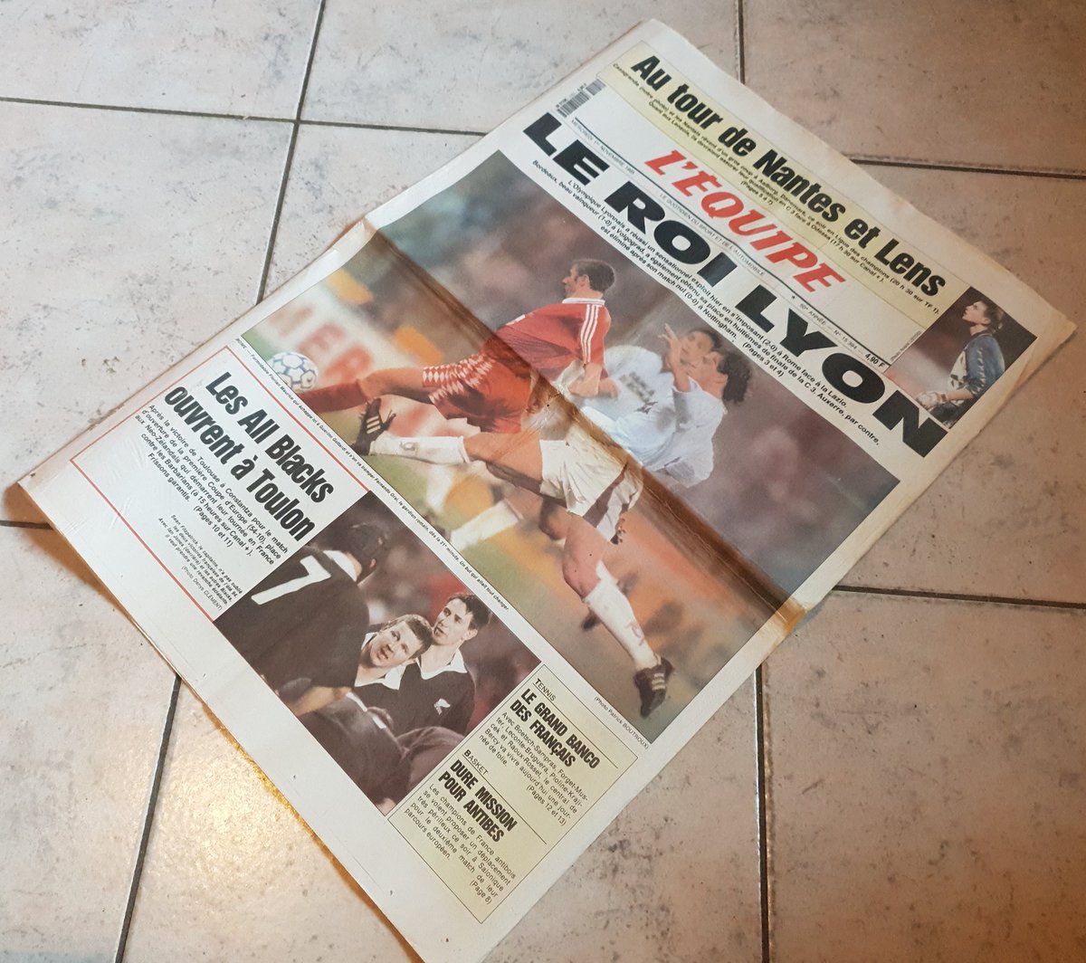 lyoncollection's tweet photo. Aujourd'hui 31 octobre 1995.
LE ROI LYON !
Cette archive sera toujours bien conservée. https://t.co/lKEL2c4RFN