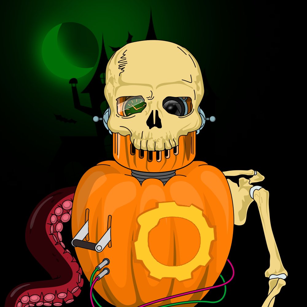 absurdbots's tweet photo. @Multievri Check @absurdbots Halloween Outfit 🤡🤖 https://t.co/kcNoowLhNq
