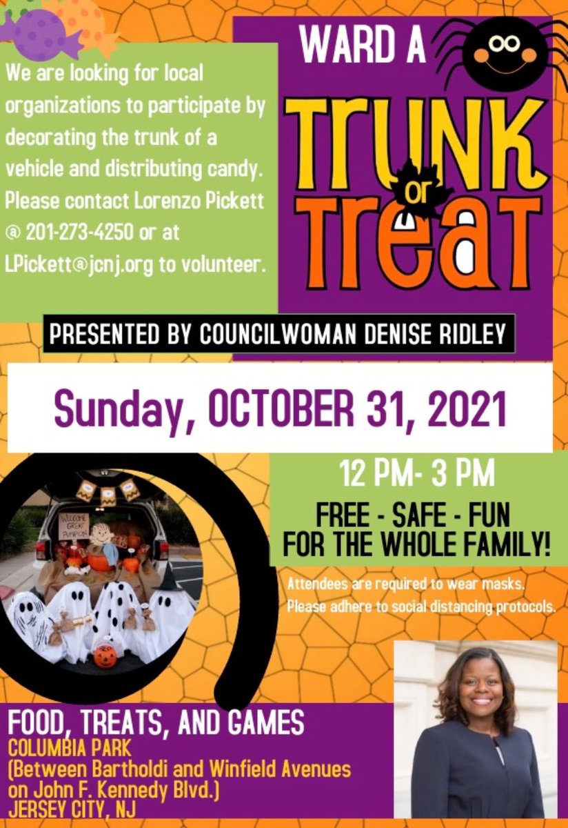 Today is the 4th Annual Ward A Trunk or Treat…