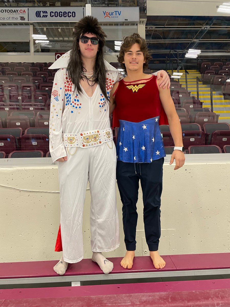 PetesOHLhockey's tweet photo. These guys did not disappoint this Halloween!π Which costume is your favourite?
#PetesHaveFun | #HappyHalloween2021 https://t.co/4rfgbJUhOW