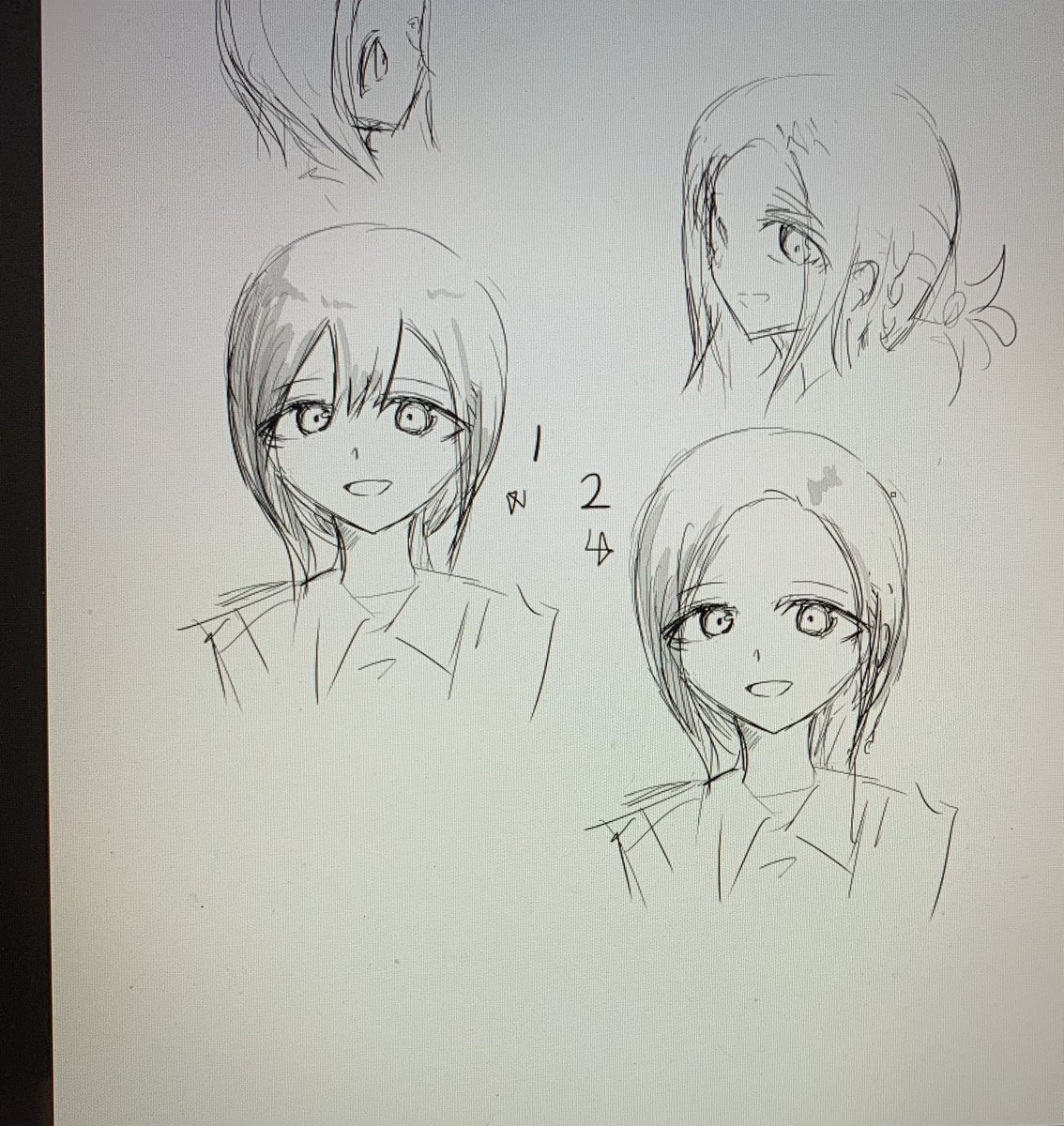 女の子の髪型無限に迷う
1より2かなと思うけどなんかつけてあげたい
けどこれ一週間フレンズで見た気がする
1はローポニーにしたら吹雪だったしなあ 