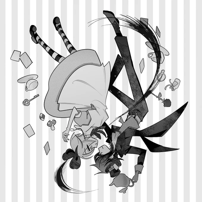 @tokenBL まだ描いてた不思議の国の明亀さん ※ぱろだよ
ハロウィンだから供養 