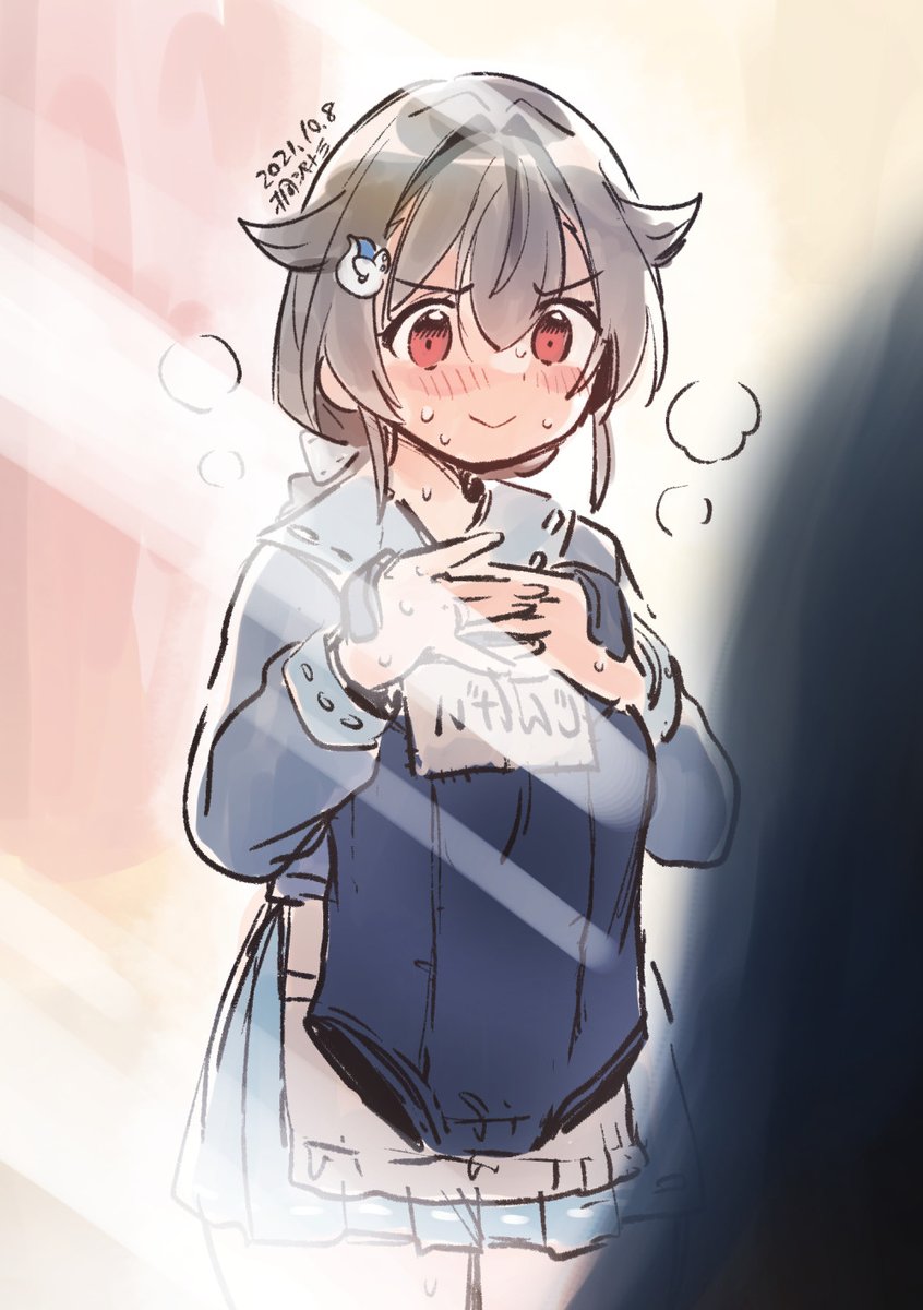 今月は呉に行って迅鯨ちゃんや赤城さんに会えました(強めの幻覚)
#今月描いた絵を晒そう #艦これ 