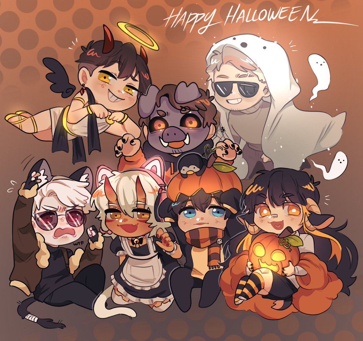 Gomiidd's tweet photo. Spooky🎃 https://t.co/IqpDoRcz87