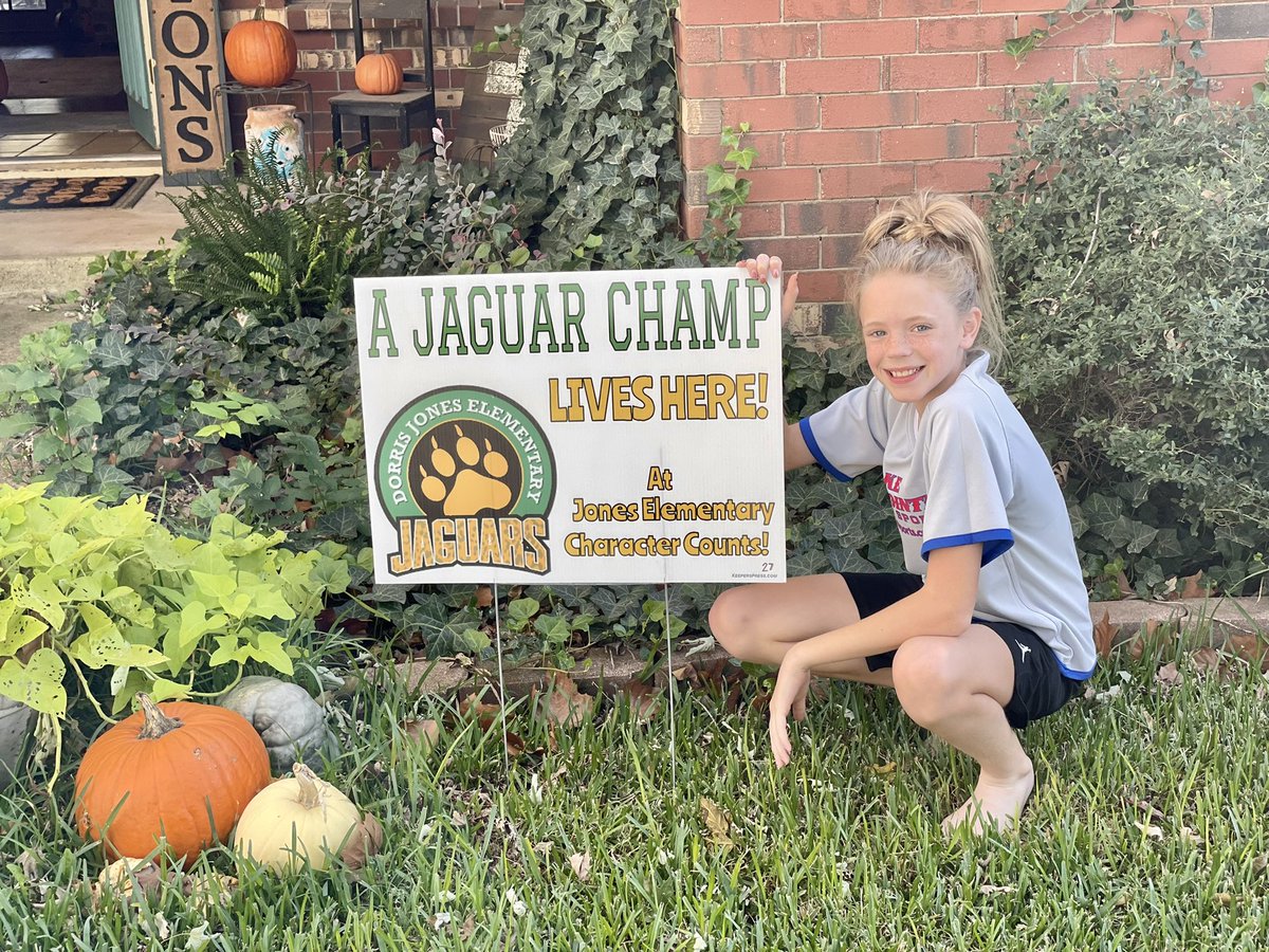 Claire was Jaguar Champ of the Month! Super proud! ❤️ #jonesjags