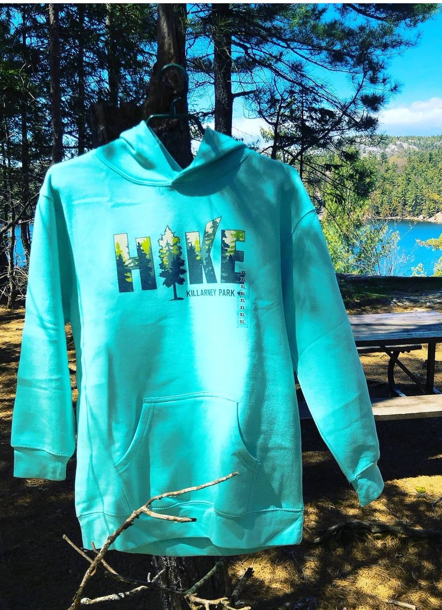 FofKillarneyP's tweet photo. Have you checked out our HIKE KILLARNEY PARK🍁 collection? In store &amp; online now. T-shirts are in adult only, but both our Mint &amp; Yellow hoodie are available in adult AND youth! Thanks for supporting Killarney Park with your purchase.
°
°
°
°
°
°
#killarneypark #outpoststore https://t.co/BkNw1I0eei