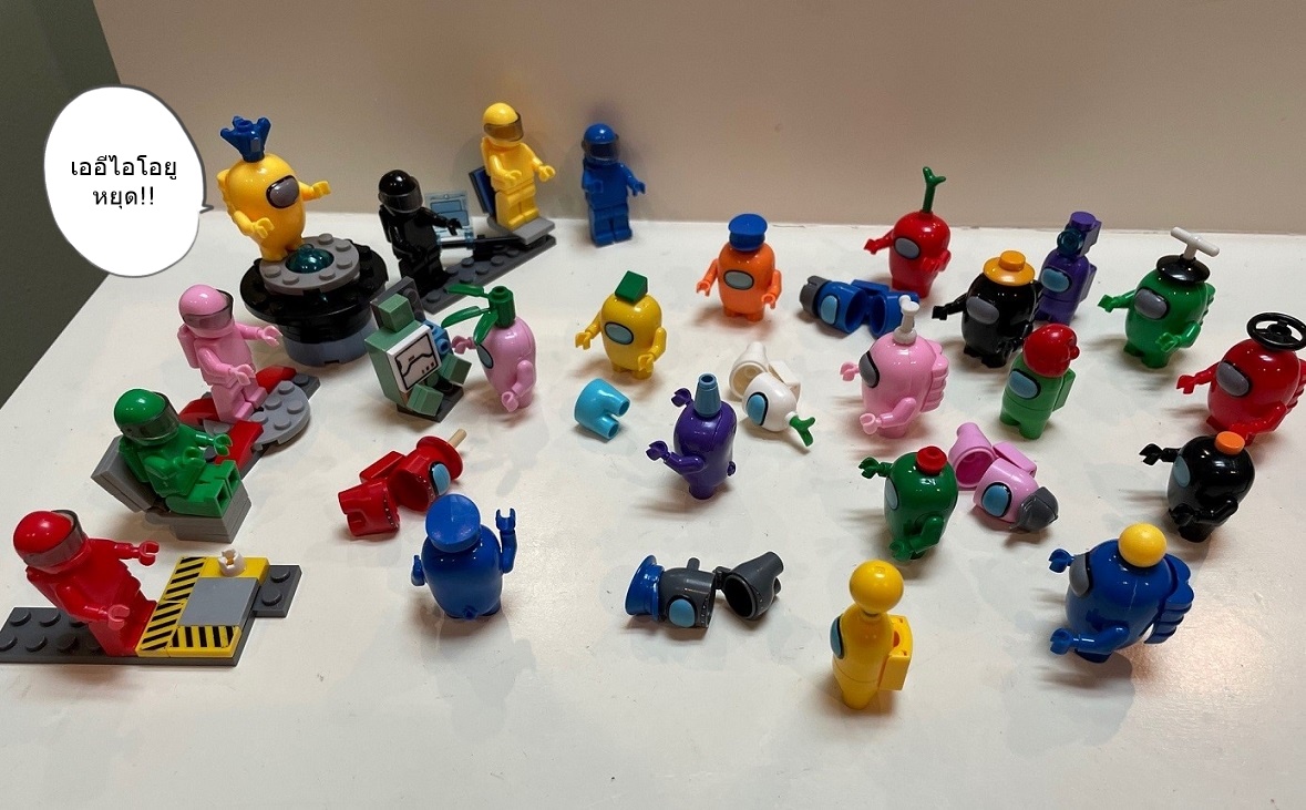 nick36625567's tweet photo. Squid Game vs. Among Us Game 😆 https://t.co/FLxoN4Gu6h