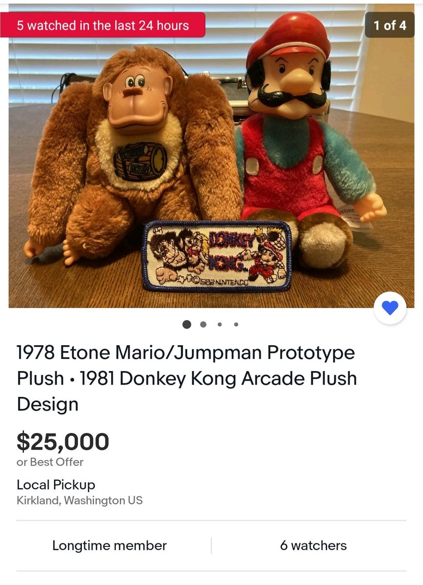 TechWizX's tweet photo. I finally found this rare #Mario Etone prototype on #Ebay.

This is a highly sought out Holy grail for alot of Nintendo collectors.

Should I get it? 💸

@MetalJesusRocks 
@johnblueriggs 
@beforemario
#Nintendo 
#HappyHalloween2021 
#VGEPlus 🕹 https://t.co/PsU2S1DAwr