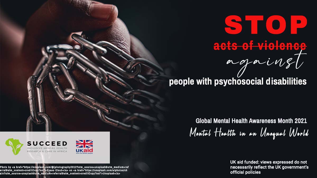 MH InnovationNetwork (@mhinnovation) on Twitter photo Stop acts of violence against people with #psychosocialdisabilitie Articles 15 & 16 of #CRPD state #rights to freedom from #violence #torture punishment & exploitation #worldmentalhealthday #SUCCEED_Africa <a href="/MHIN_Africa/">MHIN Africa</a> <a href="/FCDOResearch/">FCDO Research, Science and Technology</a> #mentalhealth #HumanRights #GlobalMentalHealth Stop acts of violence against people with #psychosocialdisabilitie Articles 15 & 16 of #CRPD state #rights to freedom from #violence #torture punishment & exploitation #worldmentalhealthday #SUCCEED_Africa <a href="/MHIN_Africa/">MHIN Africa</a> <a href="/FCDOResearch/">FCDO Research, Science and Technology</a> #mentalhealth #HumanRights #GlobalMentalHealth