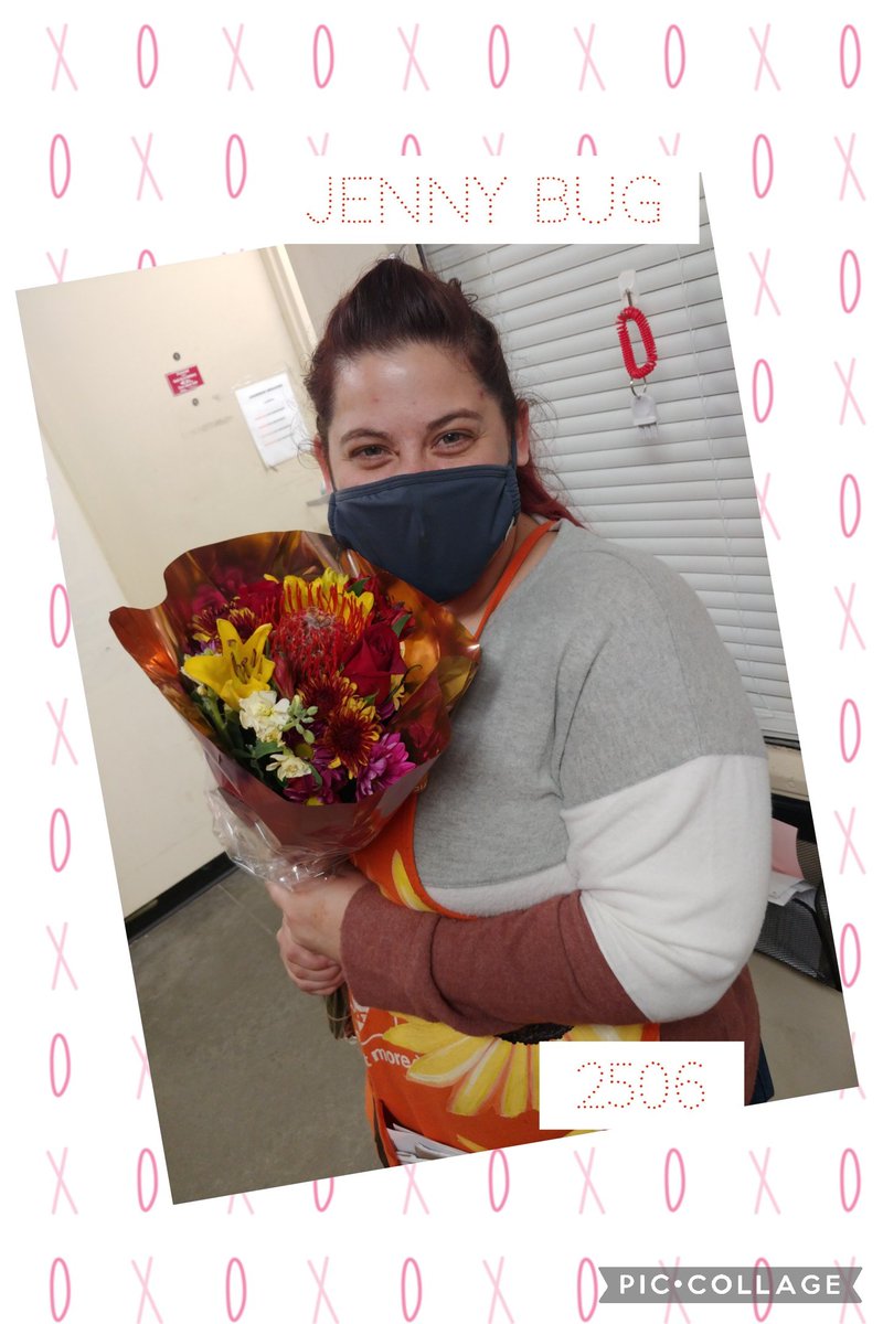 JessicaGalarza (@jessg2506) on Twitter photo Today is bitter sweet its our last day with Jenny at 2506 before she goes to 2502. But great talent needs to be shared. We will all miss you. Love ya Bug
<a href="/homedepot2506/">Home Depot 2506</a> <a href="/Jenny_Bug87/">Jenny-Bug</a> <a href="/jayc2506/">Jay Collins</a> @Shelly_MASM2506 @Lorena24vasquez <a href="/Alexis_3323/">Alexis Hurley</a> <a href="/Cmisotti15/">Christina Misotti</a> <a href="/MikeMcCluskeyHD/">Michael McCluskey</a> Today is bitter sweet its our last day with Jenny at 2506 before she goes to 2502. But great talent needs to be shared. We will all miss you. Love ya Bug
<a href="/homedepot2506/">Home Depot 2506</a> <a href="/Jenny_Bug87/">Jenny-Bug</a> <a href="/jayc2506/">Jay Collins</a> @Shelly_MASM2506 @Lorena24vasquez <a href="/Alexis_3323/">Alexis Hurley</a> <a href="/Cmisotti15/">Christina Misotti</a> <a href="/MikeMcCluskeyHD/">Michael McCluskey</a>