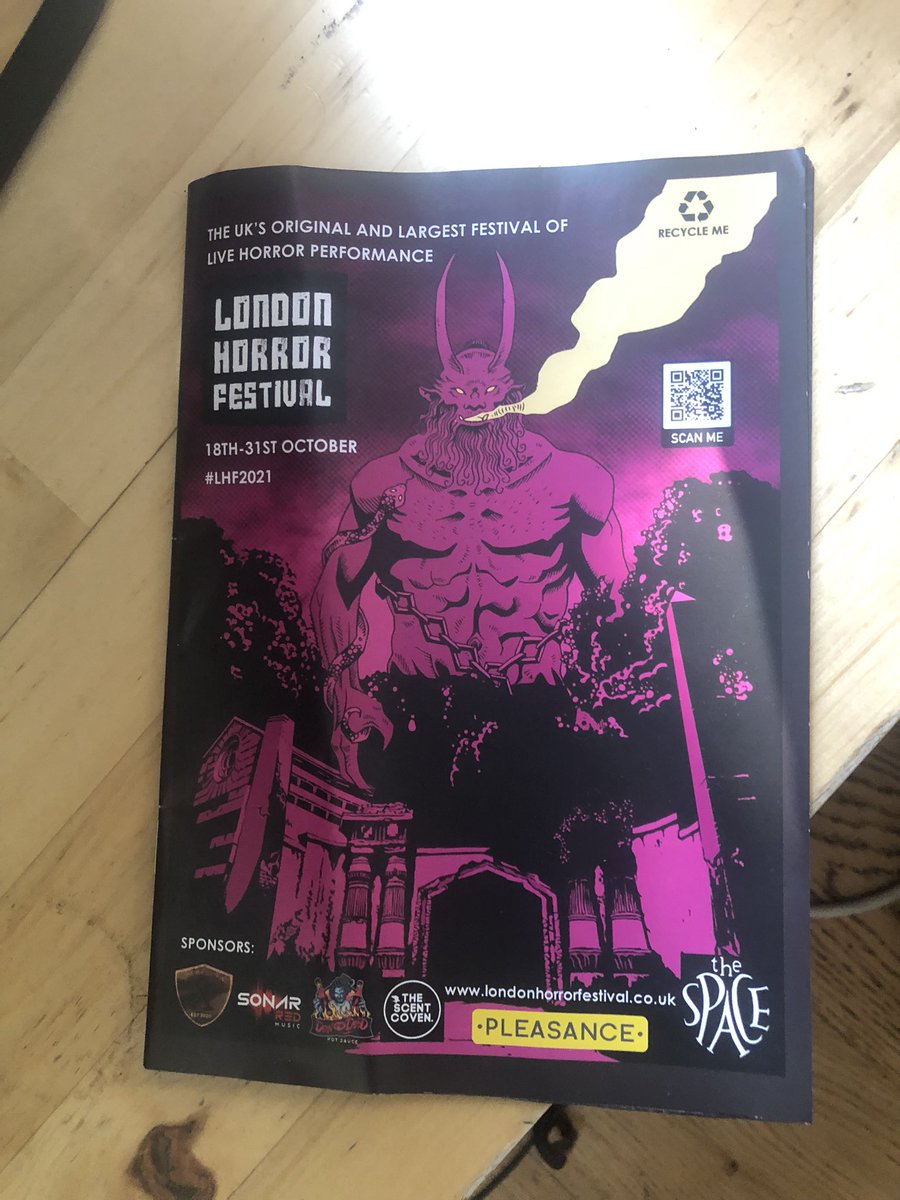 hellodeadplant's tweet image. We forgot to take a photo yesterday…. 

But thanks so much to everyone who came along to WHOSE BRAIN IS IT ANYWAY? 

We had an absolute blast and are so sad it’s over! 

Huge thanks to @londonhorrorfestival and @thepleasance for having us.