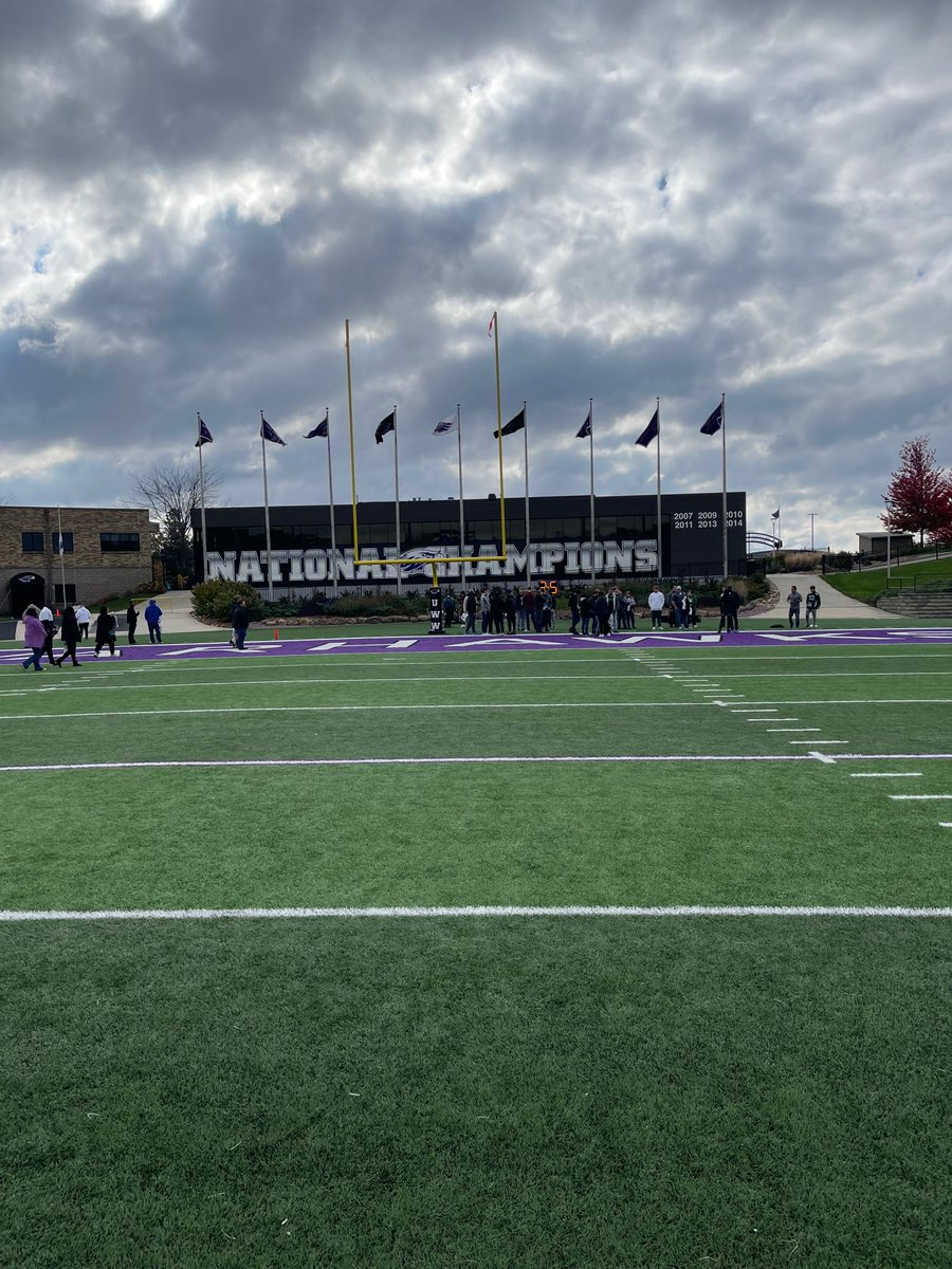 Thanks for the great visit at UW-Whitewater! <a href="/UWWAthletics/">Warhawk Athletics</a> <a href="/Allenbt29/">Brent Allen</a>