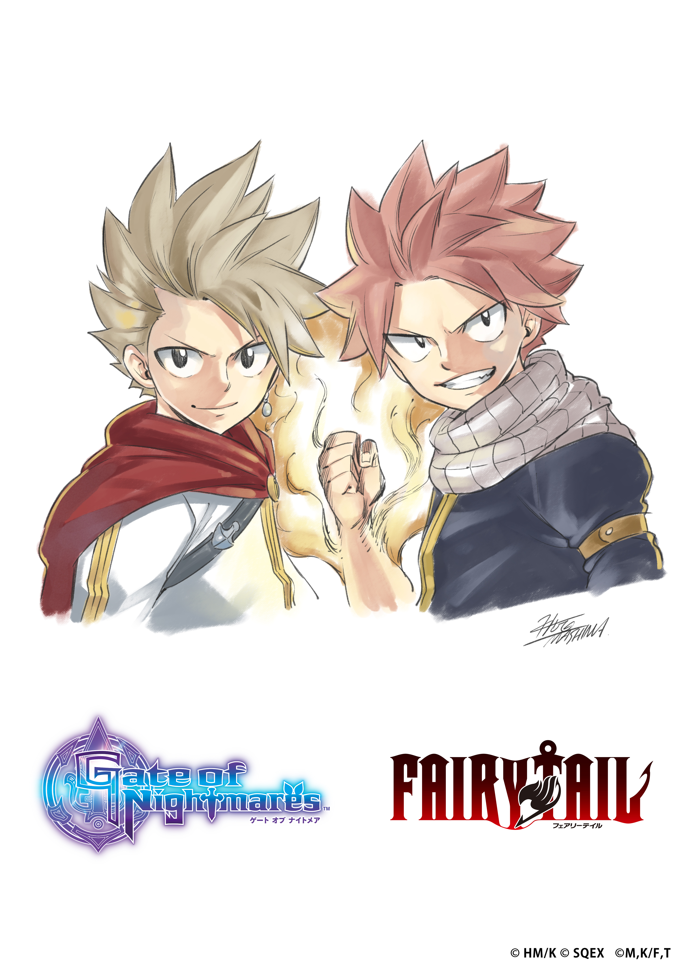 Gate of Nightmares x Fairy Tail illustration by Hiro Mashima