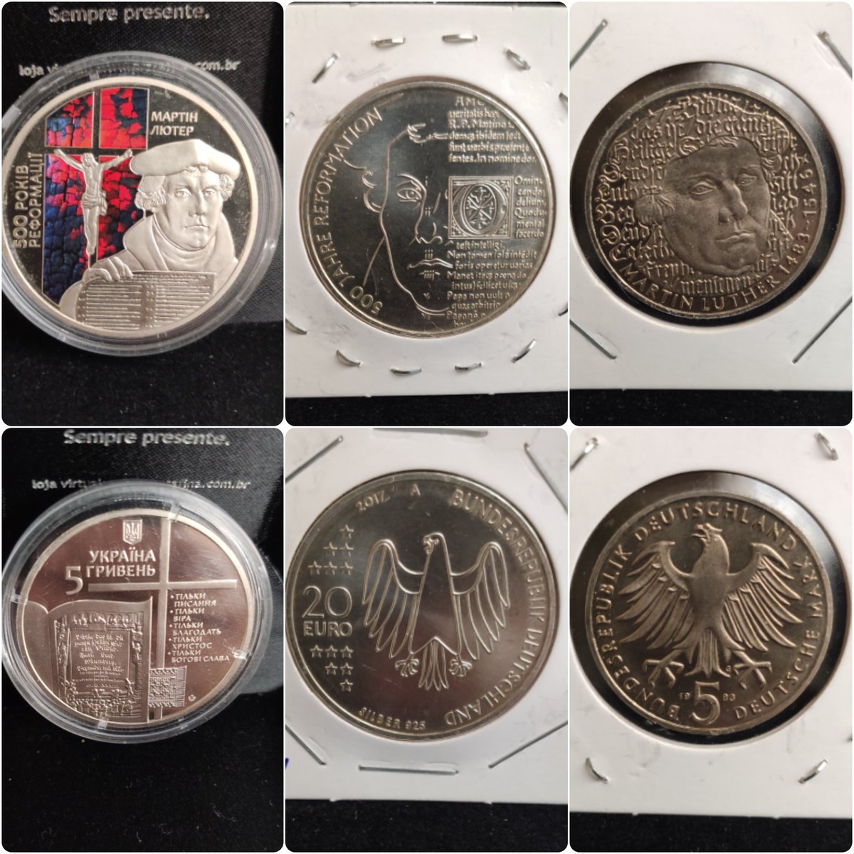 eneiasjorge's tweet photo. 31 de Outubro - Dia da Reforma Protestante.

#lutero #numismatico #moeda #colecao #euro #Germany #coin #numismaticobrasil #colecaodemoedas https://t.co/G9nQ1DVfrt