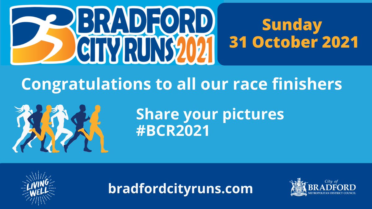 You can now head over to see all the results from this year's Bradford City Runs. 
Well done to everyone who took part this year! 🏅 

Results for today's races are up on <a href="/RaceBest/">RaceBest</a> at orlo.uk/NXZ1N
#BCR2021