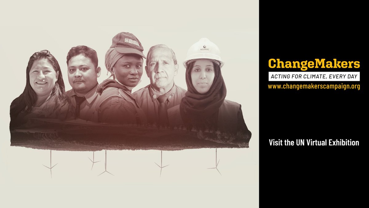 CIF_Action's tweet photo. The ‘Original’ @CIF_Action ChangeMakers are currently being featured on the @UN Virtual Gallery highlighting the #ChangeMakersCampaign message that effective #ClimateAction is achieved by inspiring and motivational #climate commitments at every level. https://t.co/dyYWDRgXDz https://t.co/8MqFyvzDWG