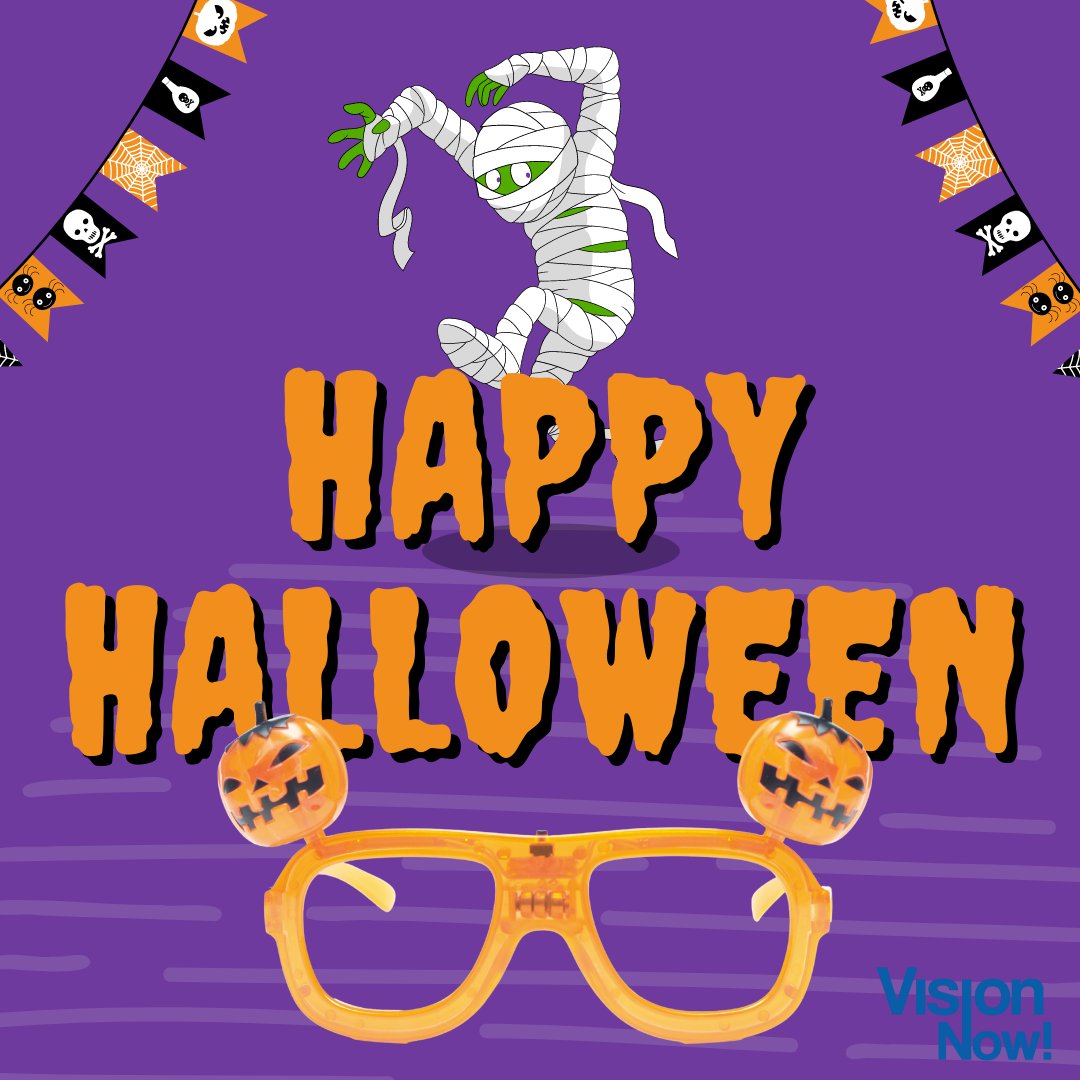 VisionNowCO's tweet photo. 🎃Happy Halloween from all of us at Vision Now! 

🍬We hope all of you trick or treaters have a blast tonight and get lot's of yummy candy! 
#halloween #trickortreat #candy #happyhalloween https://t.co/w5ZUD3FuVh