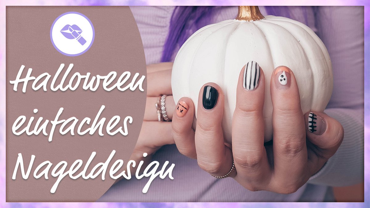 _Missesviolet_'s tweet photo. Noch schnell Nägel machen für #Halloween2021? 😱Kein Problem! Ich habe ein einfaches Halloween DIY Nageldesign für Euch, dass bestimmt ein Hingucker wird. 👻 Versprochen: Ihr müsst kein Profi sein: https://t.co/NpkhZycwAD Xo Sara 💜 https://t.co/3vYyQEn2af