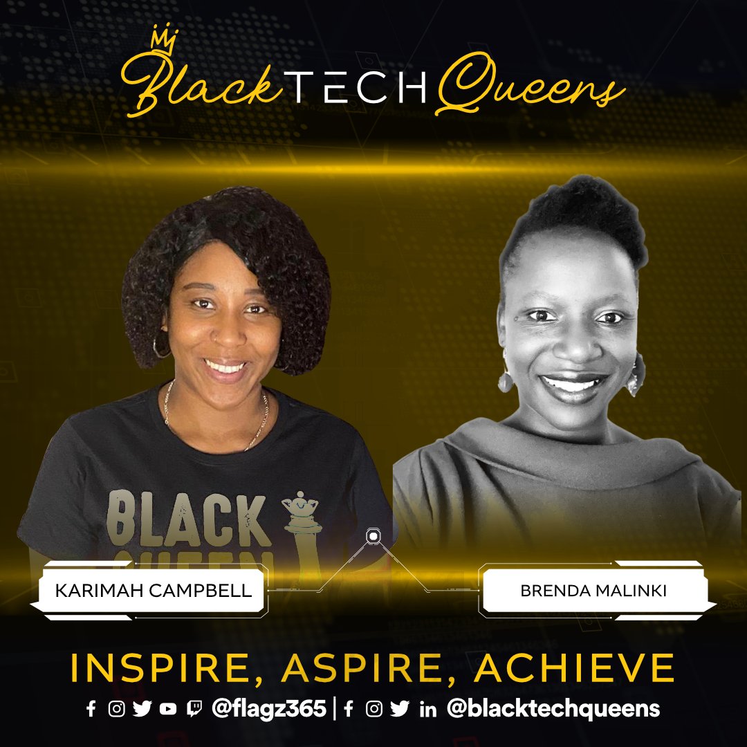 BlackTechQueens's tweet photo. Join us on Thursday 4th November at 7pm GMT where we’ll be talking with founder of Nango Malinki Consulting and Queen of technology Sales, Brenda Malinki. 

Youtube: https://t.co/vzbluIskfJ

#blacktechqueens #insprieaspireachieve #womenintech #technologysales https://t.co/xvzFn3qQh9