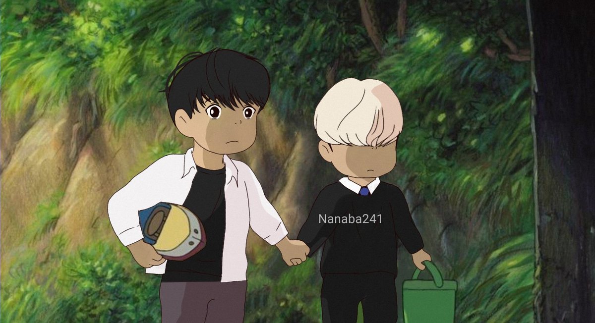 Nanaba241's tweet photo. #Ghibli #Lookism https://t.co/UeuPGiqqVB