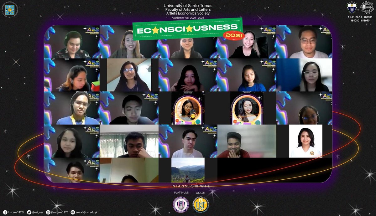UST_AES's tweet photo. LOOK: https://t.co/ax6HvSiJAR

We are pleased to share with you all the success of this year’s Econsciousness Series! Indeed every episode have made our minds to be assailed by a torrent of ideas— from Building the Economist, to

(1/7) https://t.co/9AUXMNwAM1