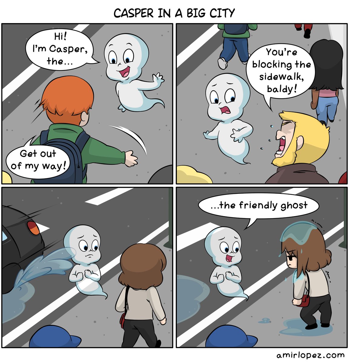 amirlopezcomics's tweet photo. Friendly people
#amirlopez #comic #webcomic #cartoon #funnycomic #ghostcomic #ghostmemes #halloweencomics #halloweenmemes #halloweenhumor #casperthefriendlyghost https://t.co/VgFLYcBZOw