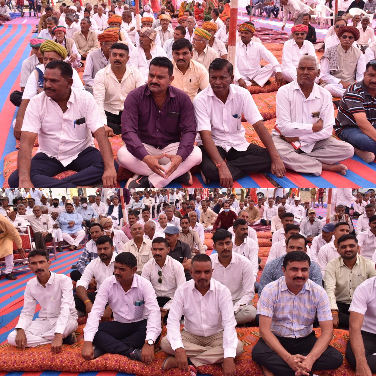 KiritsinhJRana's tweet photo. આજરોજ ભૃગુપુર ગામે સુરેન્દ્રનગર જિલ્લા ક્ષત્રિય કારડિયા રાજપુત સમાજ દ્વારા કેબિનેટ મંત્રી બન્યા બાદ સત્કાર સમારંભ યોજાયો હતો, કારડિયા રાજપુત સમાજના સૌ આગેવાનો દ્વારા મારું સન્માન કરવામાં આવ્યું હતું.
આપ સૌની પ્રેમ, અને લાગણી બદલ હું કાયમ આપ સૌનો ઋણી રહીશ. 🙏 https://t.co/jYYTv3bhFN