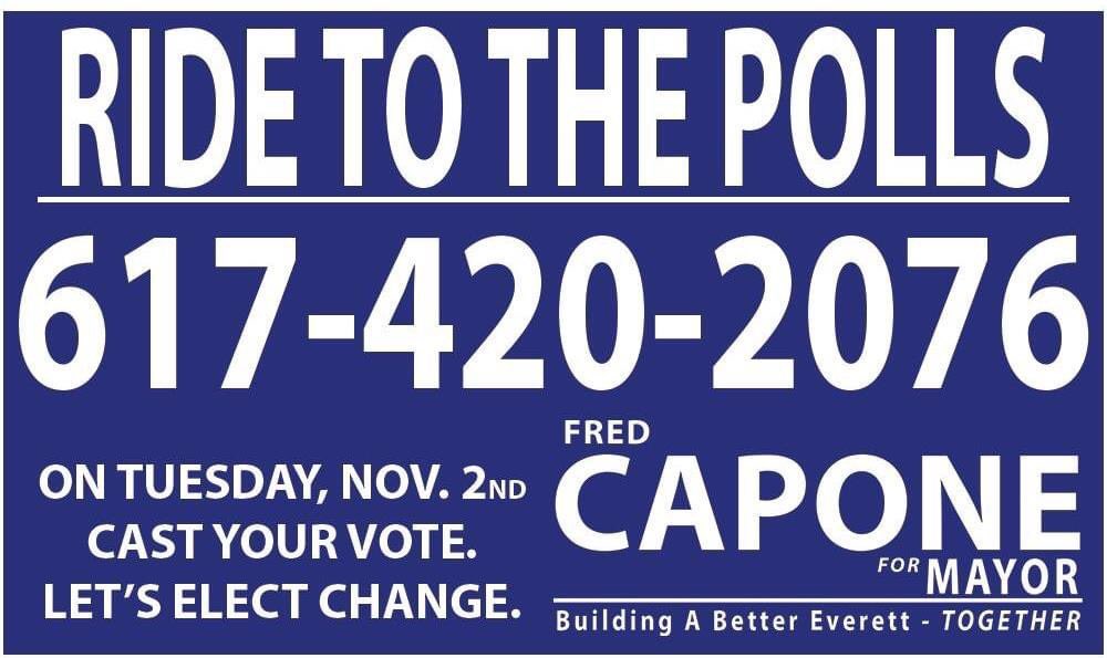 FredForEverett's tweet photo. Team Capone wants to make sure that EVERYONE has the ability to cast their vote for positive change on Tuesday, November 2nd! Call or text Fred for a ride to the polls, or if you have a question about your polling location. Thank you!

-PLEASE SHARE- https://t.co/A1lmzo3yJi