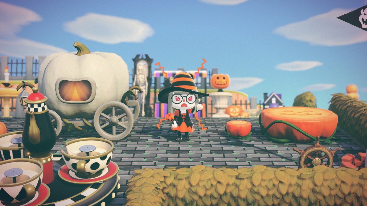 _Amy_182_'s tweet photo. Happy Halloween #AnimalCrossing #ACNH #NintendoSwitch https://t.co/prw2F6ccFs