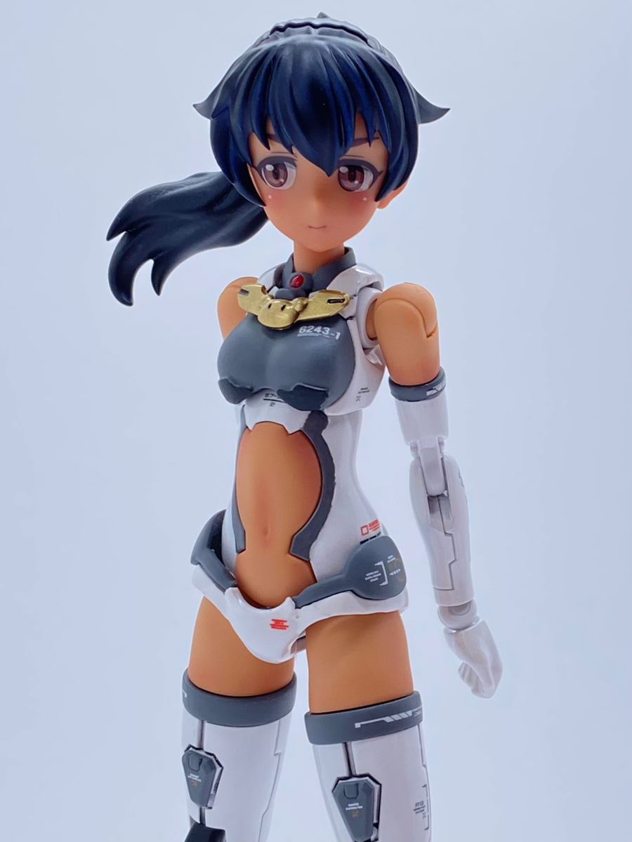 30MS ルルチェ 塗装しました。本体のみ。スプレー塗装だとここが限界