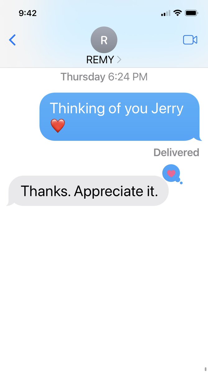 This was Thursday. RIP Jerry